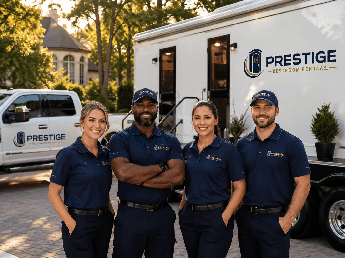 Trusted Luxury Portable Restrooms company in Gilroy, CA